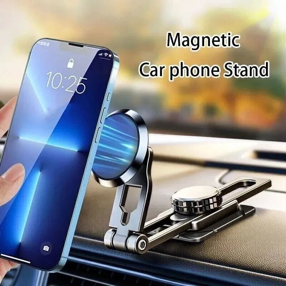 Universal Magnetic Car Mount Rotating Dashboard Holder For Cell Phone 7