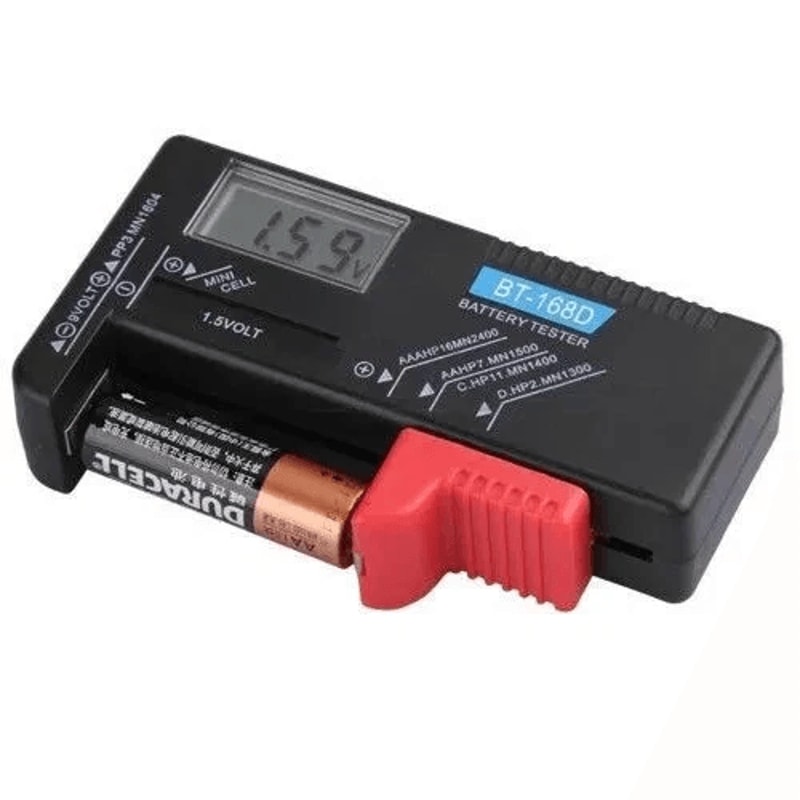 Digital LCD Battery Checker And Volt Tester Cell Universal Battery Tester 4