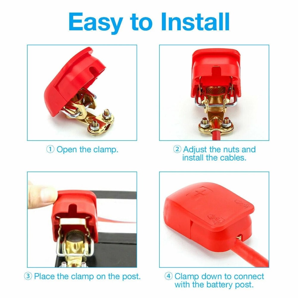 Quick Release Tool For Car Battery Terminal Connector Clamp Adjust 6