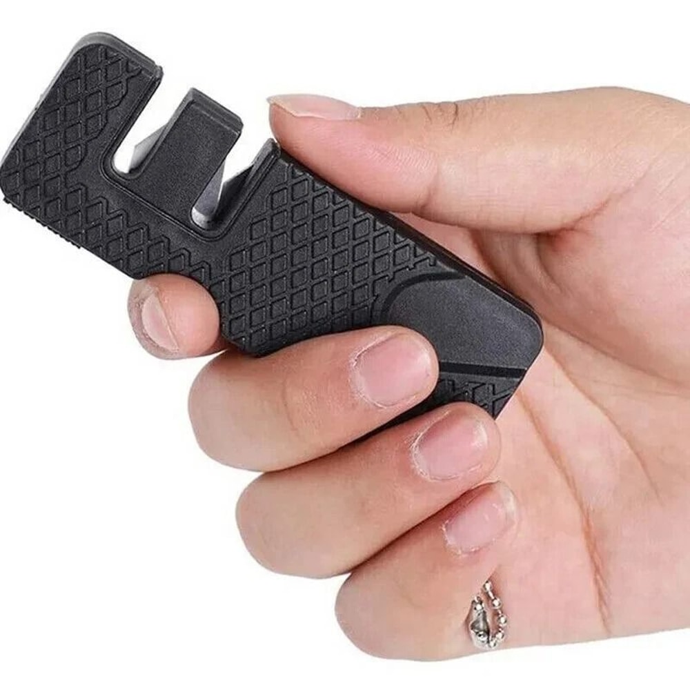 Portable Ceramic Tungsten Knife Sharpener Mini Outdoor Pocket Tool 3