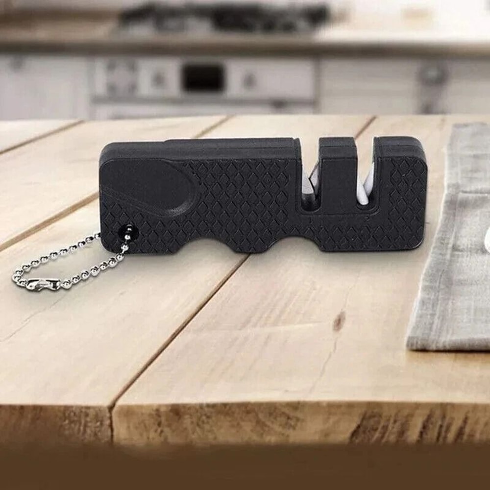 Portable Ceramic Tungsten Knife Sharpener Mini Outdoor Pocket Tool 4