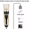 Rechargeable Dog Cat Grooming Kit Cordless Electric Hair Clipper Trimmer Set For Professional Groom 2