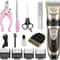 Rechargeable Dog Cat Grooming Kit Cordless Electric Hair Clipper Trimmer Set For Professional Groom 0