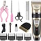 Rechargeable Dog Cat Grooming Kit Cordless Electric Hair Clipper Trimmer Set For Professional Groom 0