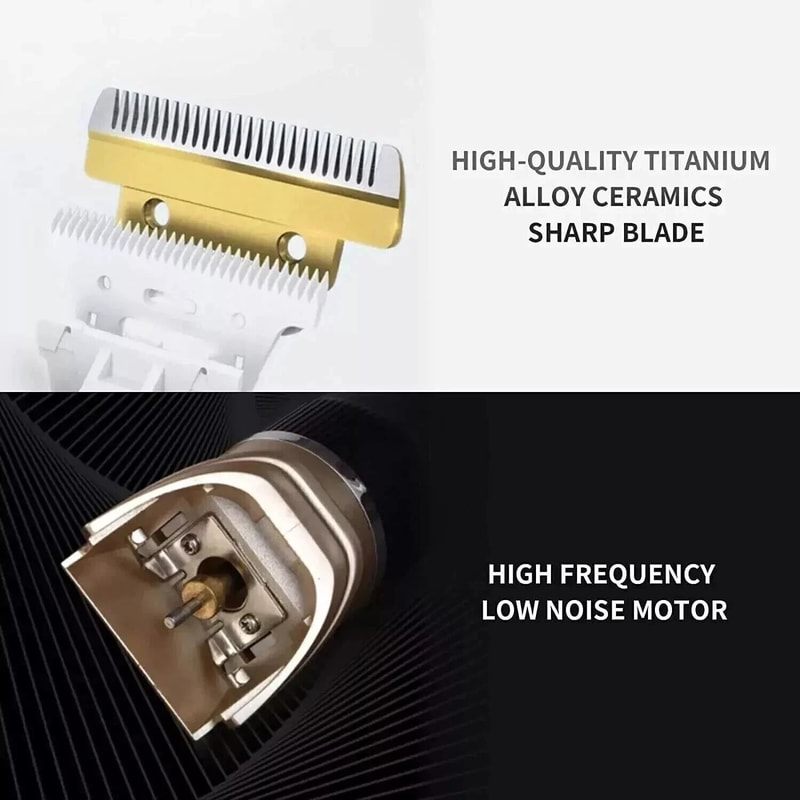 Rechargeable Dog Cat Grooming Kit Cordless Electric Hair Clipper Trimmer Set For Professional Groom 5