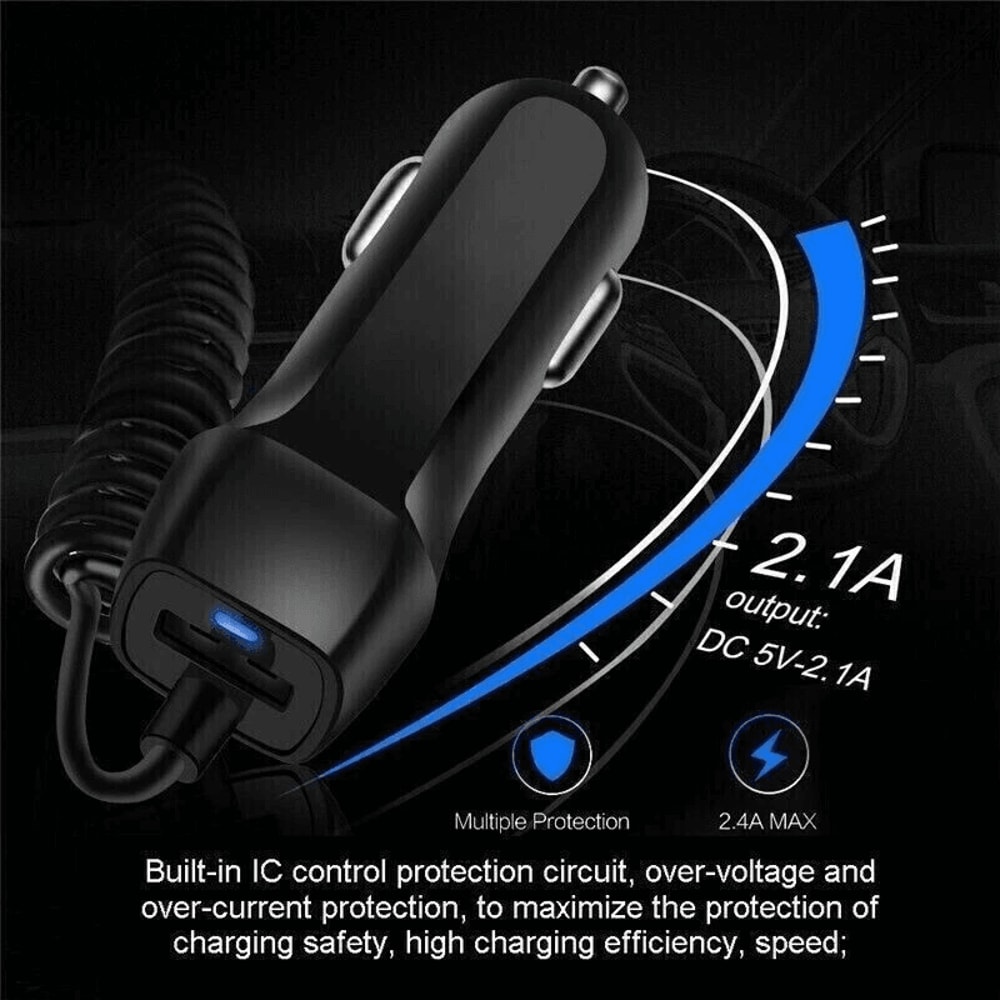 USBC AST Rapid Car Charger Fast Charging For All Devices 1