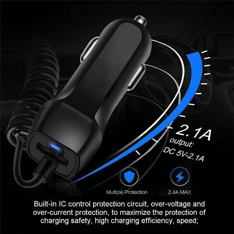 USBC AST Rapid Car Charger Fast Charging For All Devices 1