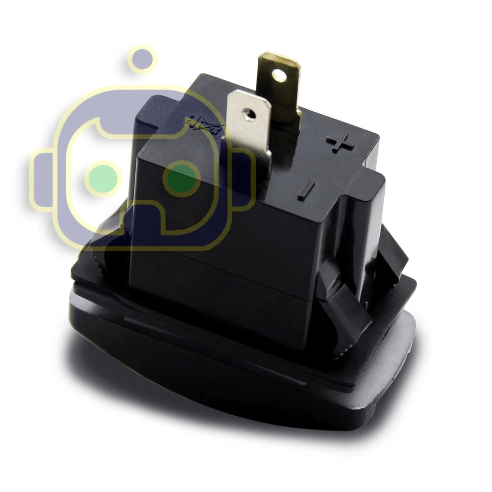 Carling ARB Rocker Switch Dual USB Power Charger Blue LED Light Car Boat Marine Power 6