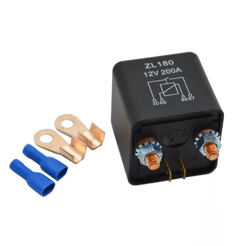 Car Starter Heavy Duty Car Relays Automotive Split 4 Pins SPST Swith 1