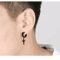 Stainless Steel Cross Clip Earrings NonPiercing Dangle Hoop Men Women New Stylish Accessory 0