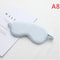 Night Sleep Eye Mask Silk Satin Eye Cover Relaxing Sleeping Mask For Women Men 8