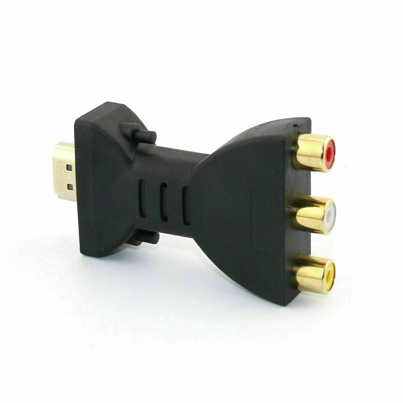HDMI Male To RCA Female Composite AV Video Audio Adapter Converter For TV PC 8