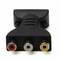 HDMI Male To RCA Female Composite AV Video Audio Adapter Converter For TV PC 4