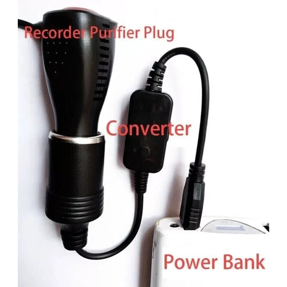 USB To Car Cigarette Adapter Lighter Female Socket Converter Cable Connector 2