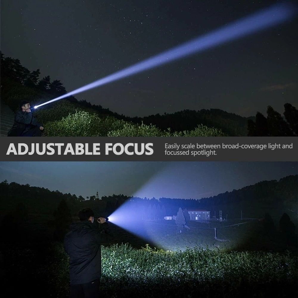 LED Tactical Flashlight SuperBright And Rechargeable Battery Included 1