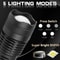 LED Tactical Flashlight SuperBright And Rechargeable Battery Included 4