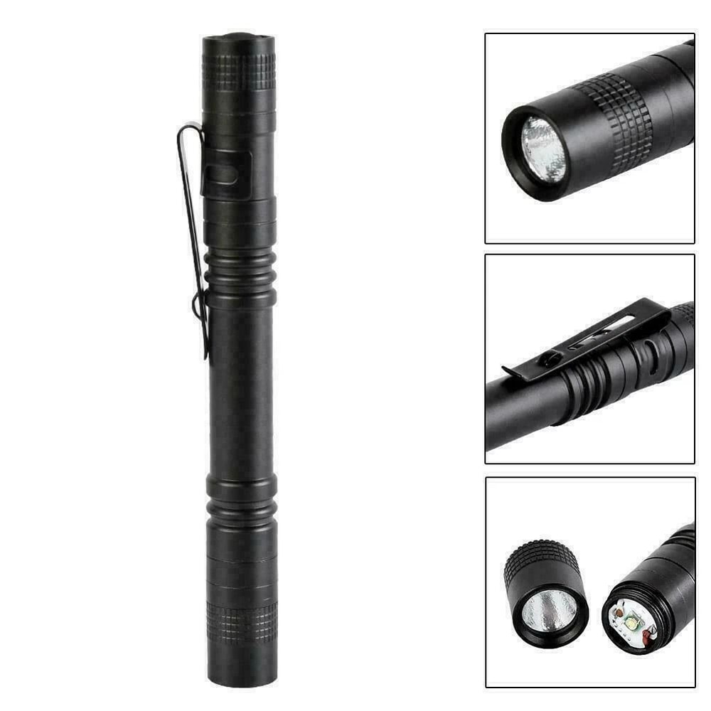 Mini Super Bright LED Torch Light Small Tactical Flashlight Penlight 5