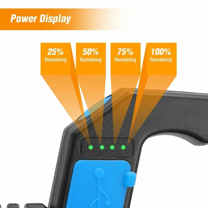 Portable Searchlight Spotlight Super Bright LED Handheld Flashlight 4