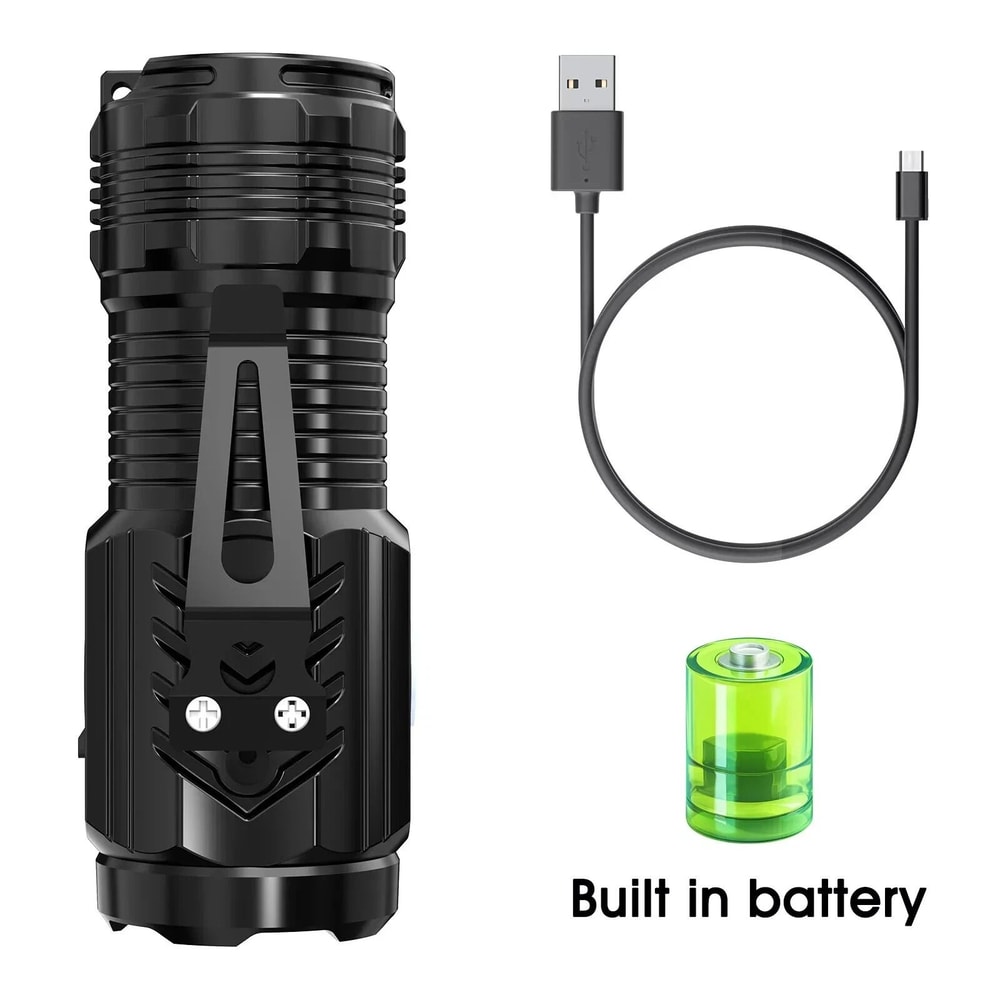 Mini Flashlight Power Waterproof Outdoor Travel ThreeEyed Monster 8