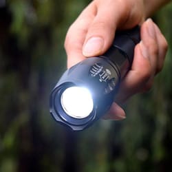 zoomable flashlight, 5 modes focus torch led light