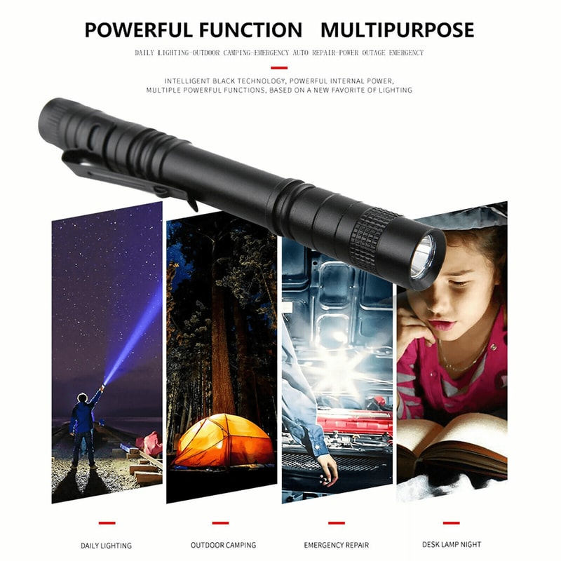 Mini Super Bright LED Torch Light Tactical Flashlight Small Penlight 1