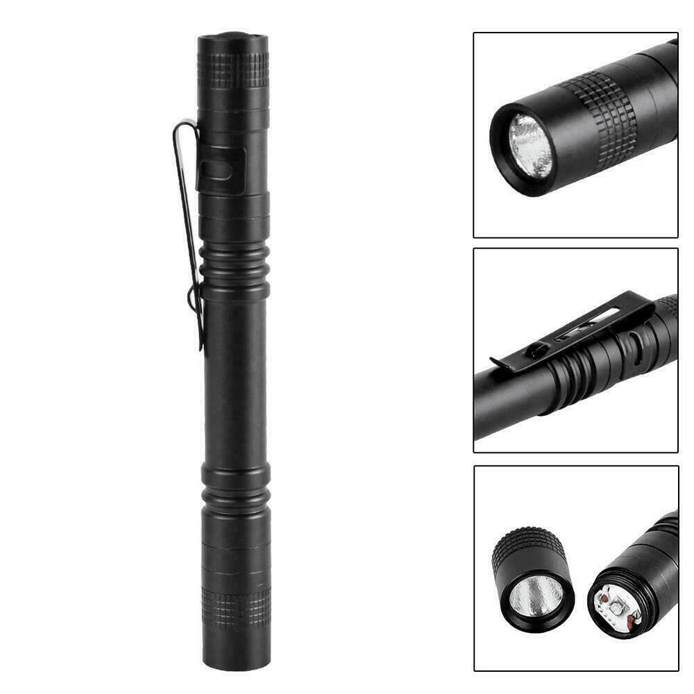 Mini Super Bright LED Torch Light Tactical Flashlight Small Penlight 6