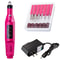 Portable Nail File Drill Kit Electric Acrylic Manicure Pedicure Salon Machine 5