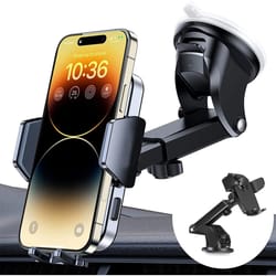 universal car phone holder, dashboard windshield mount