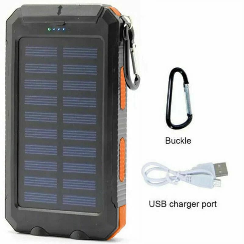 Solar Power Bank For Cell Phone Super Powerful USB Portable Charger 7