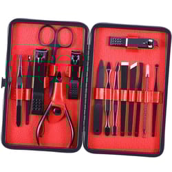 nail clippers callus remover, manicure pedicure set, complete hand foot care kit for healthy nails