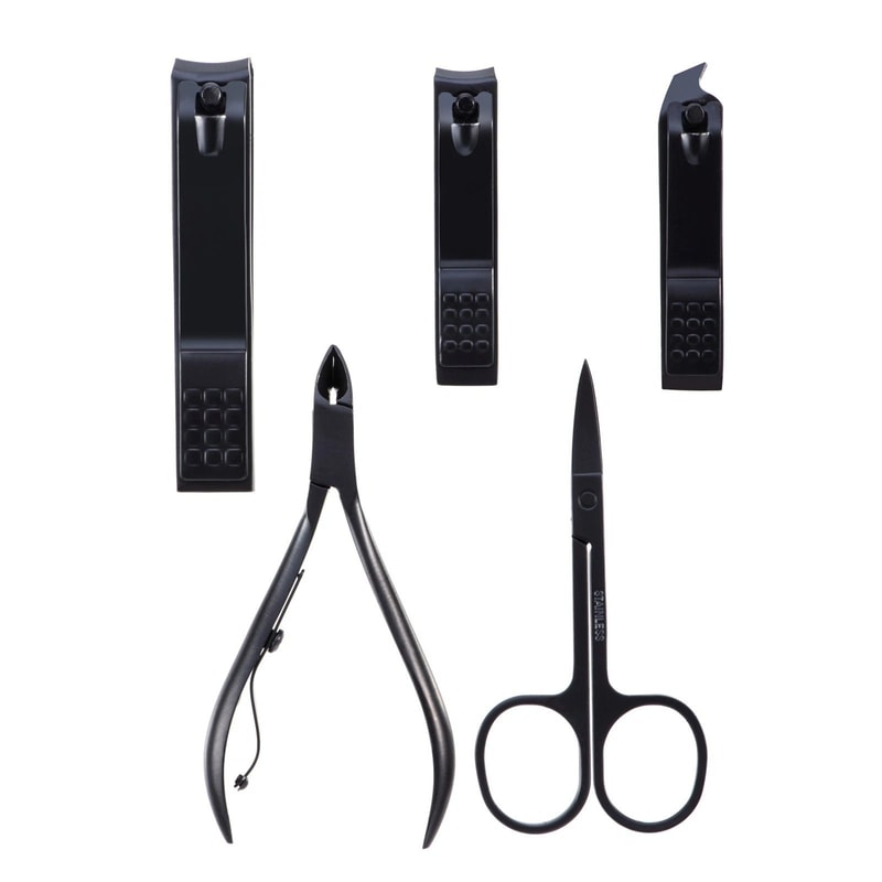 Nail Clippers Callus Remover Manicure Pedicure Set Complete Hand Foot Care Kit For Healthy Nails 2