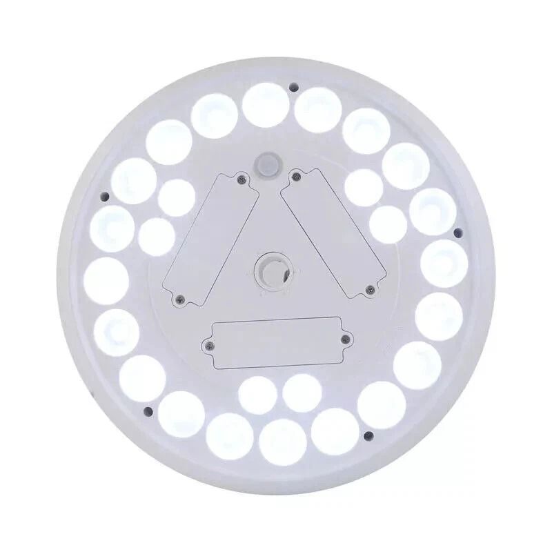 Super Bright LED Solar Powered Flag Pole Light Waterproof Outdoor Auto Active 5