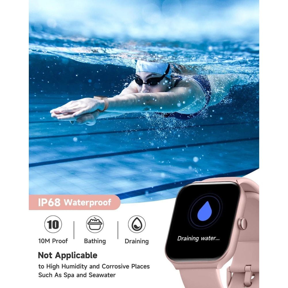 Waterproof Smartwatch Bluetooth IPhone Samsung Compatibility Smart Watch For MenWomen 8