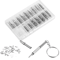 Watch Eyeglass Glasses Repair Tool Set With Tiny Screws Nut Screwdriver Kit 1