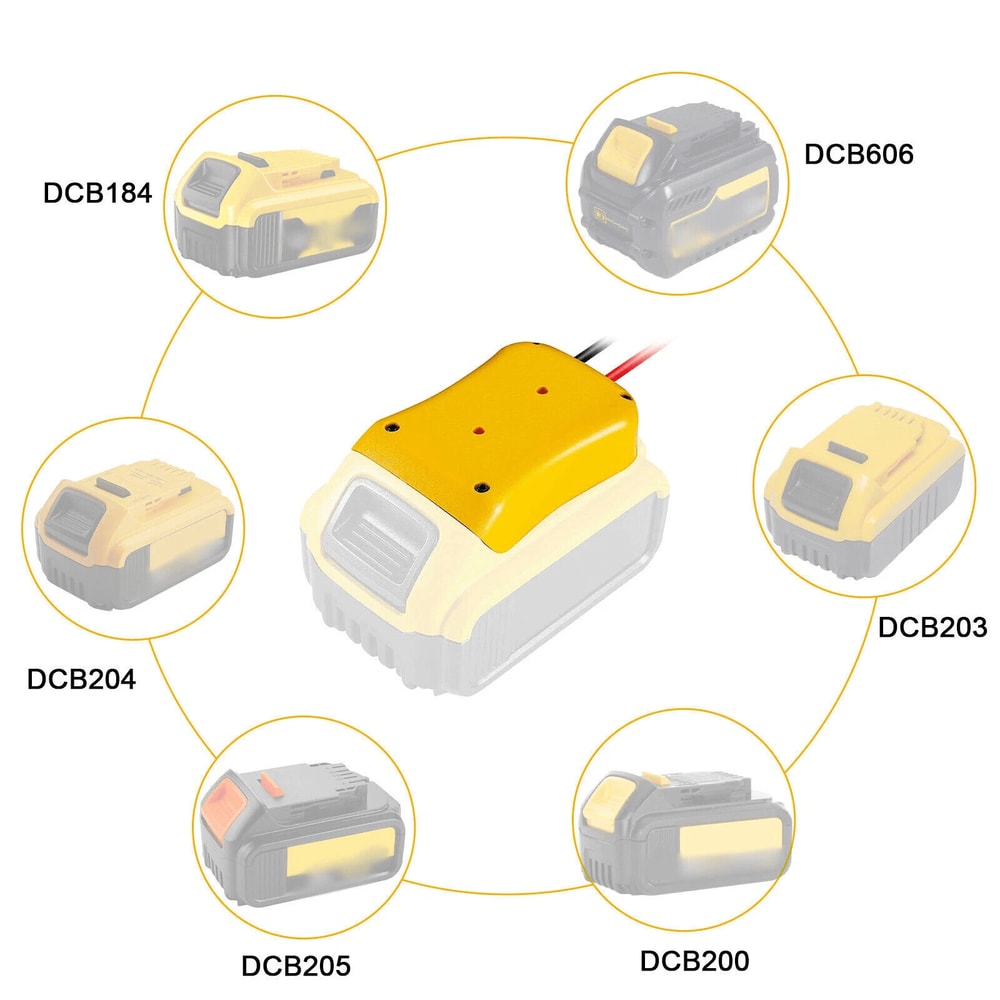 DIY Battery Adapter Holder Dock For 18V20V Max Power Connector Efficient Power Solution 1