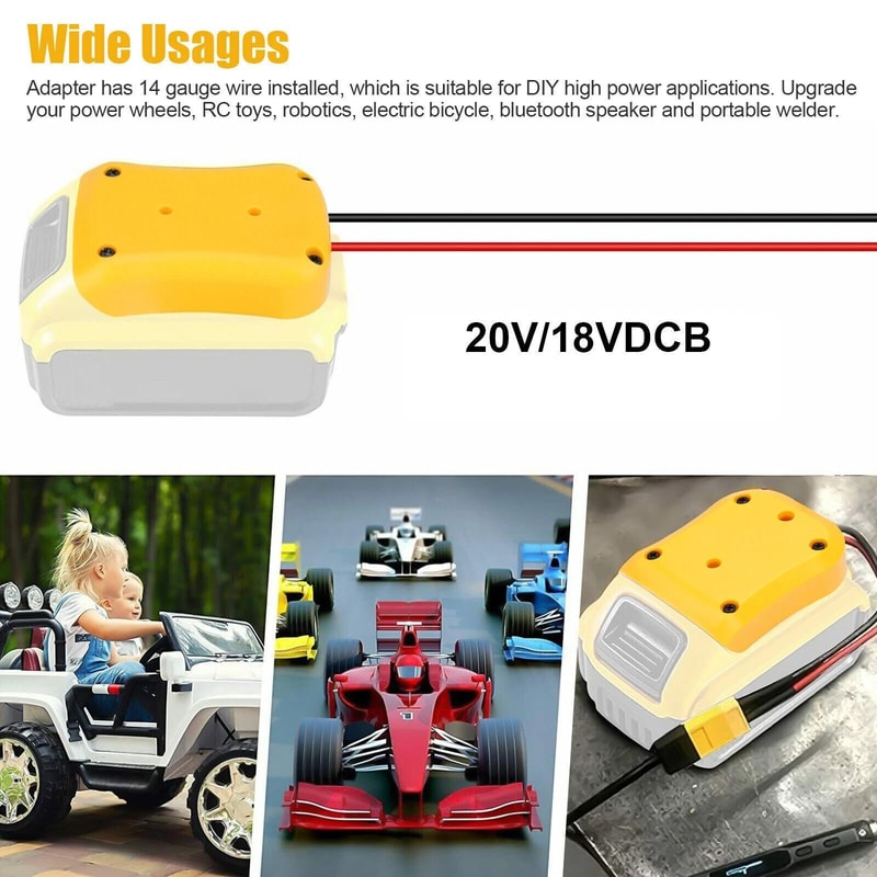 DIY Battery Adapter Holder Dock For 18V20V Max Power Connector Efficient Power Solution 6