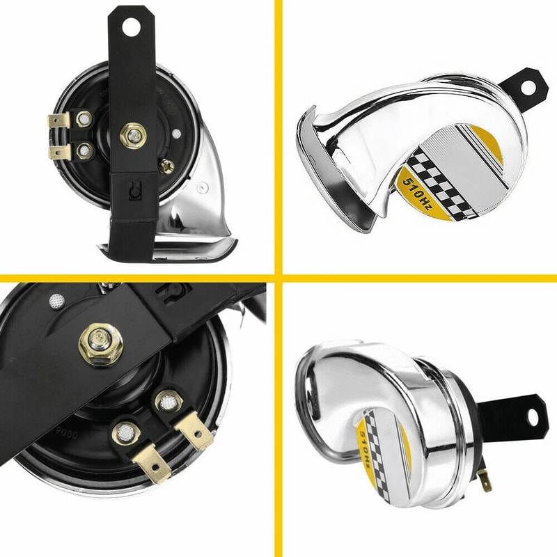 Electric Super Snail Air Train Horn For Truck Car Boat Motorcycle 5