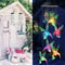 LED Color Changing Solar Wind Chimes Lights Hummingbird Ball Garden Lamp Outdoor Hanging Decorhome 3