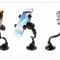 Adjustable Car Windshield Suction Cup Mount Holder Cradle For Mobile Cell Phone IPhone GPS Universa 6