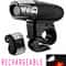 Bike LED Headlight Rear Light Set NEW USB Rechargeable Front Lamp For Cycling Safety 1