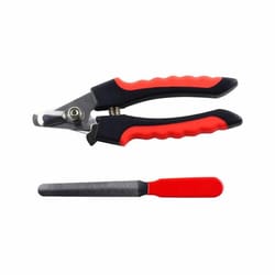 stainless steel professional pet grooming tool, dog cat nail toe trimmer clipper for safe, precise clipping