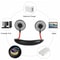 Neckband Cooling Fan USB Rechargeable Dual Cooling Style For Hot Days Mini Fan For Outdoor Use 1
