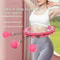Weighted Fitness Hoola Hoop For Adults Custom Knots Smart Hula Thin Waist Weight Loss 7