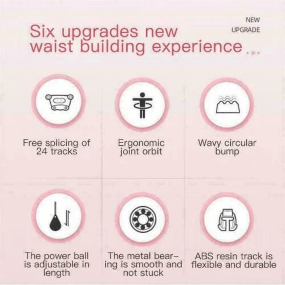 Weighted Fitness Hoola Hoop For Adults Custom Knots Smart Hula Thin Waist Weight Loss 6