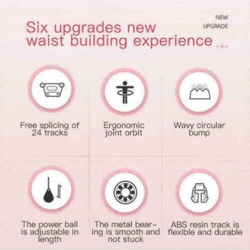 Weighted Fitness Hoola Hoop For Adults Custom Knots Smart Hula Thin Waist Weight Loss 6