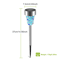 Solar LED Garden Lights Outdoor Pathway Landscape Yard Stake Light Decor For Outdoor Spaces 8