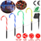Solar Candy Cane Light Stake Christmas Garden Yard Lights Decorative Solar Lamp For Outdoor Holiday 8