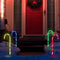 Solar Candy Cane Light Stake Christmas Garden Yard Lights Decorative Solar Lamp For Outdoor Holiday 0