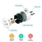 Smart Mini Plug Outlet With WiFi Remote Control Timer Switch For Alexa And Google Home 3
