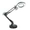 Portable 10X Magnifying Glass Light Desk Lamp For Bedroom With Metal Clamp Magnifying Lamp 10